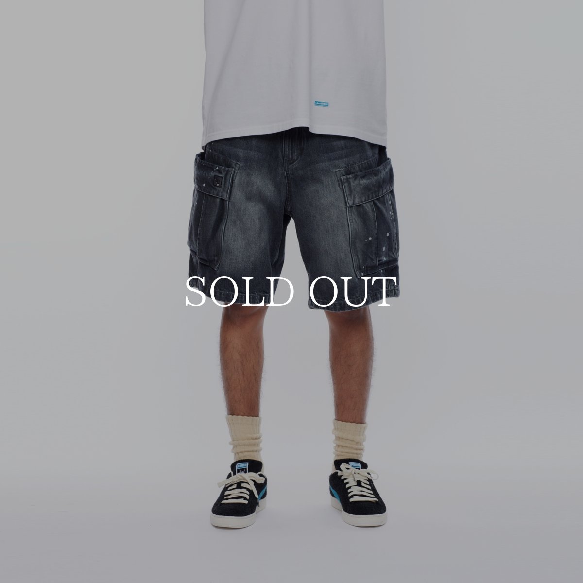 画像42: Liberaiders  DENIM 6POCKET SHORTS (42)