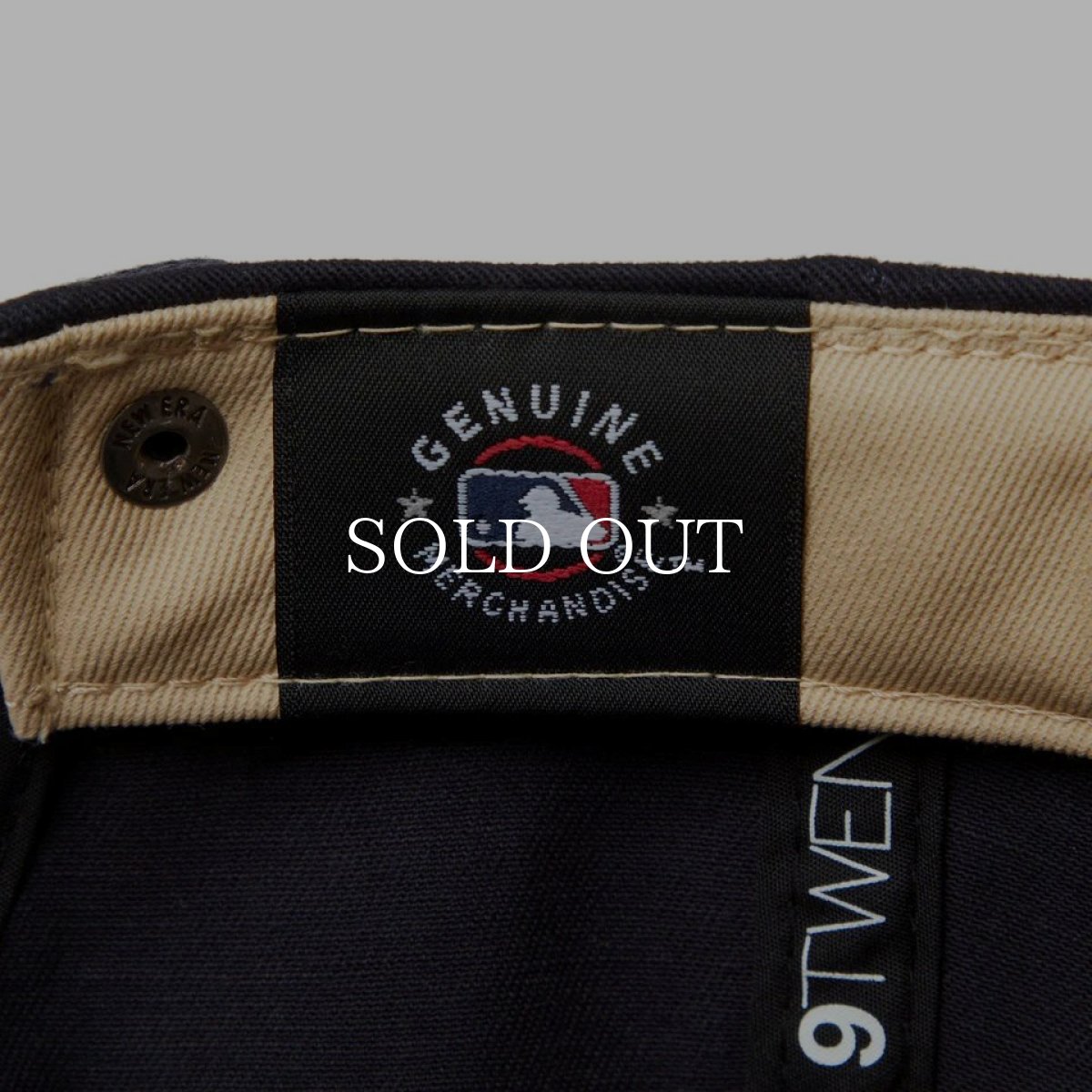 画像5: NEW ERA  9TWENTY Khaki Sweat Band ニューヨーク・ヤンキース ネイビー カーキスウェットバンド (5)