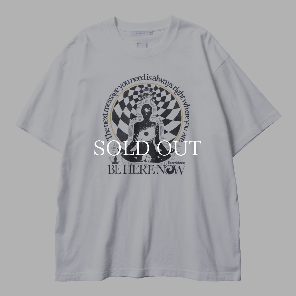 画像1: Liberaiders  BE HERE NOW TEE (1)