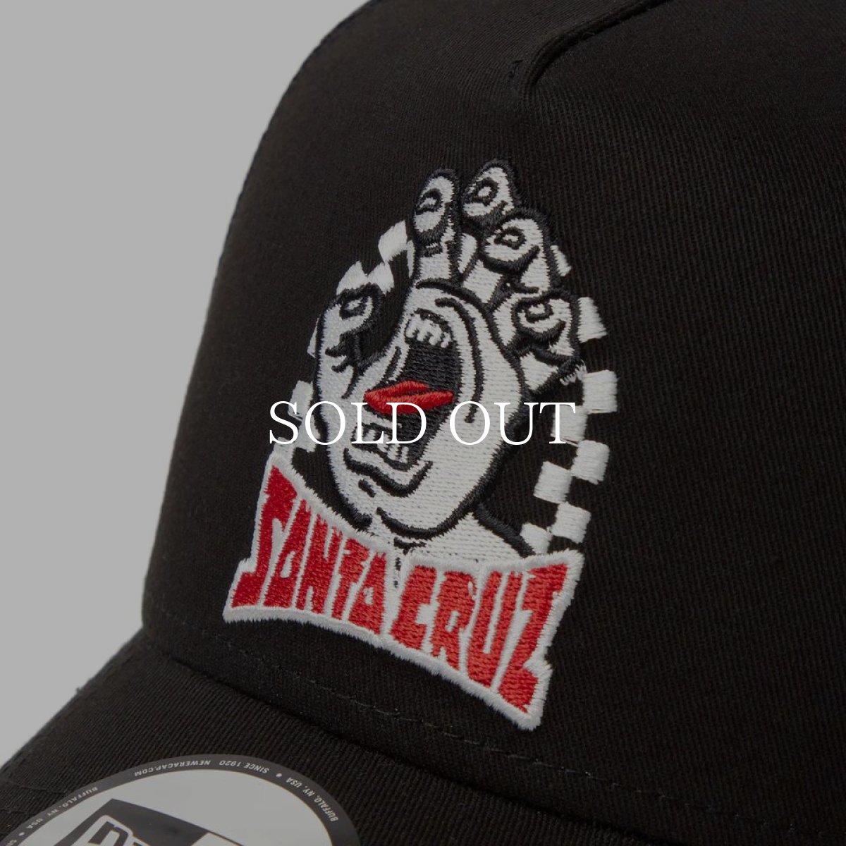 画像5: NEW ERA  9FORTY A-Frame トラッカー SANTA CRUZ スクリーミングハンド ブラック (5)