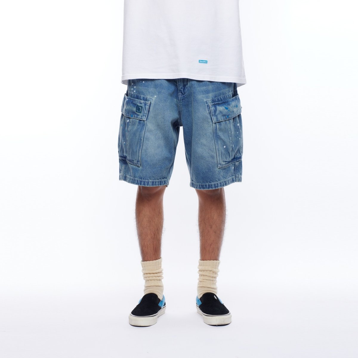 画像45: Liberaiders  DENIM 6POCKET SHORTS (45)
