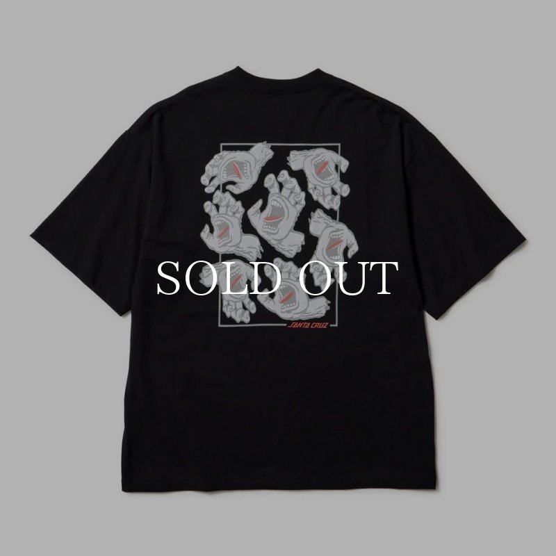 NEW ERA 半袖 オーバーサイズド コットン Tシャツ SANTA CRUZ