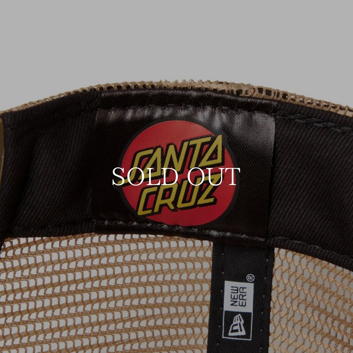 画像8: NEW ERA  9FORTY A-Frame トラッカー SANTA CRUZ スクリーミングハンド カーキ (8)