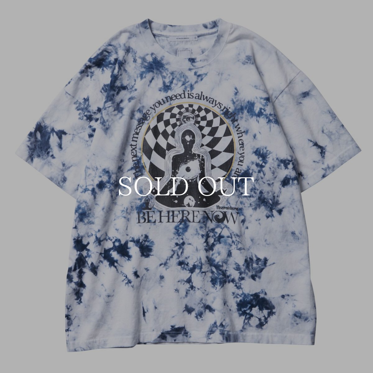 画像1: Liberaiders  BE HERE NOW TIE-DYE TEE (1)