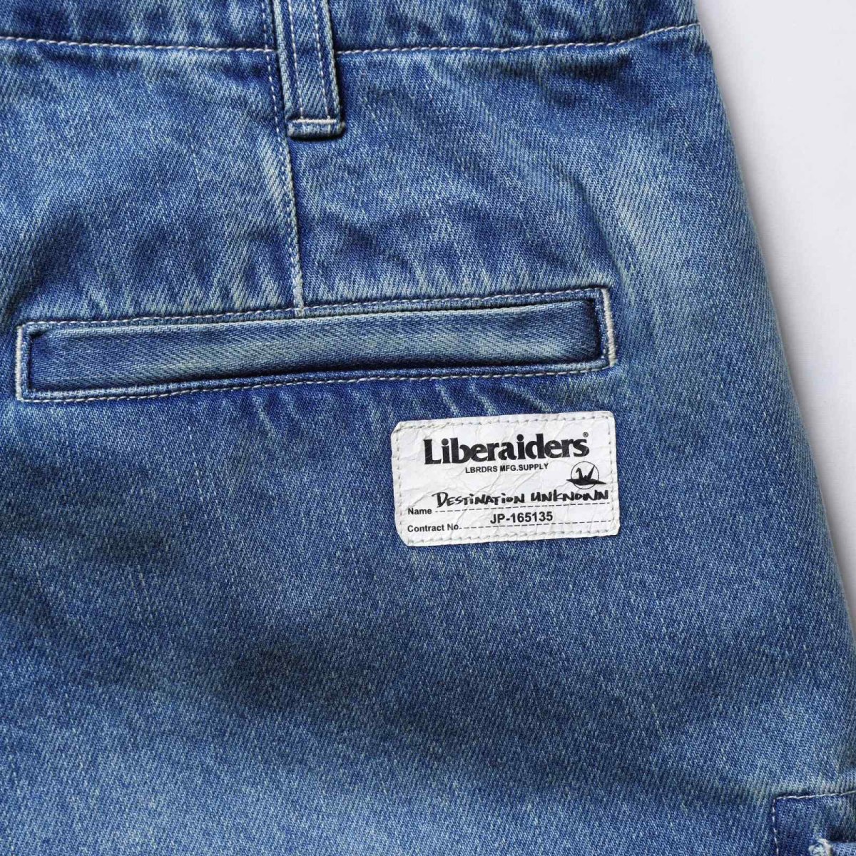 画像11: Liberaiders  DENIM 6POCKET SHORTS (11)