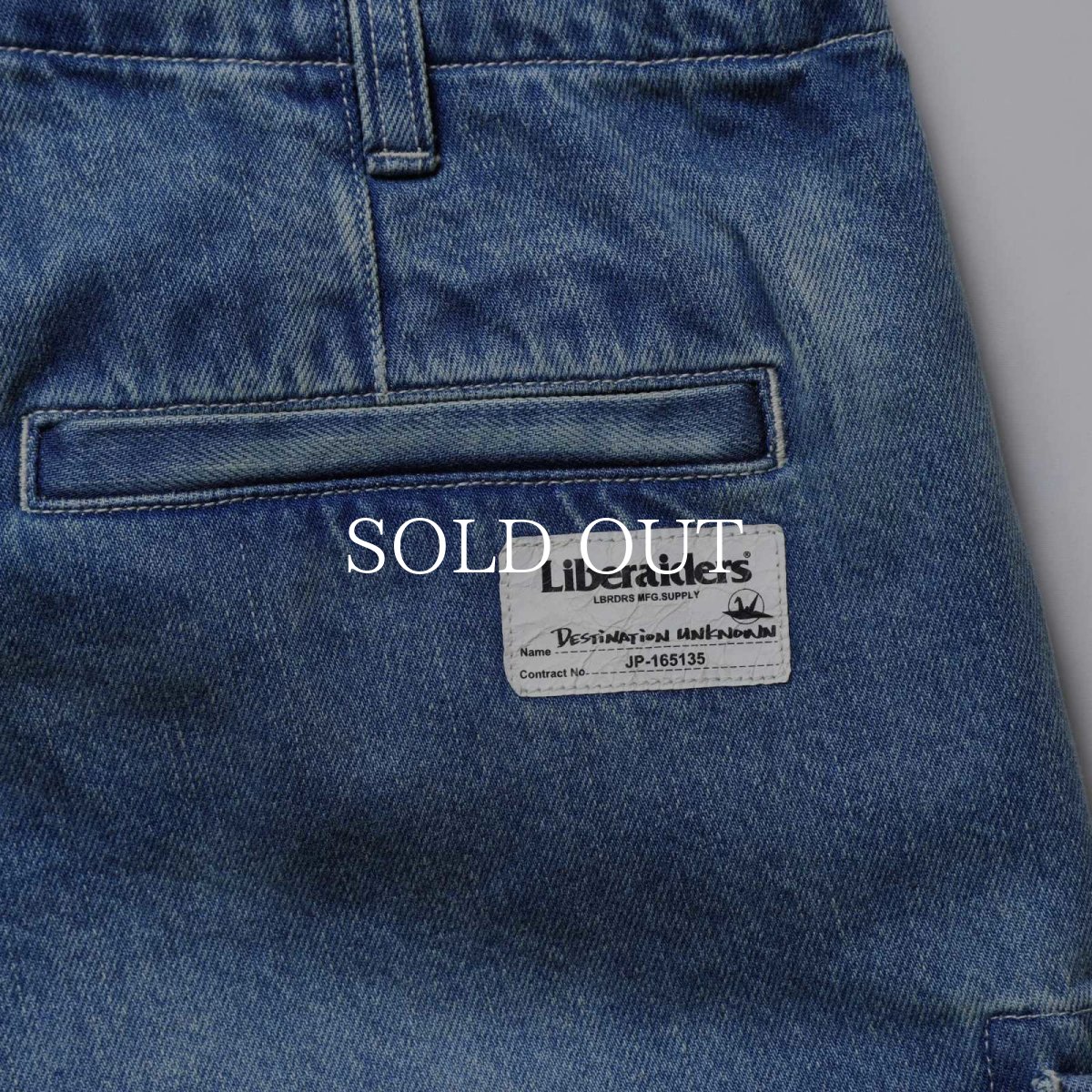 画像11: Liberaiders  DENIM 6POCKET SHORTS (11)