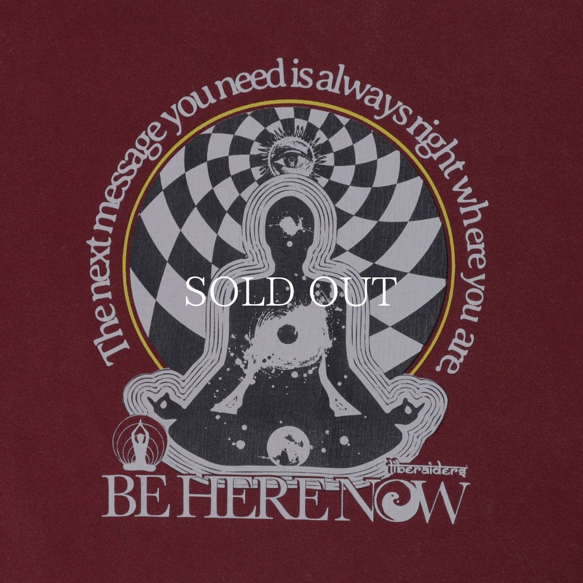 画像14: Liberaiders  BE HERE NOW TEE (14)