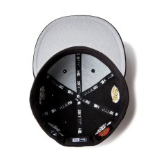画像5: NEW ERA  59FIFTY SANTA CRUZ オールオーバー スクリーミングハンド ブラック (5)