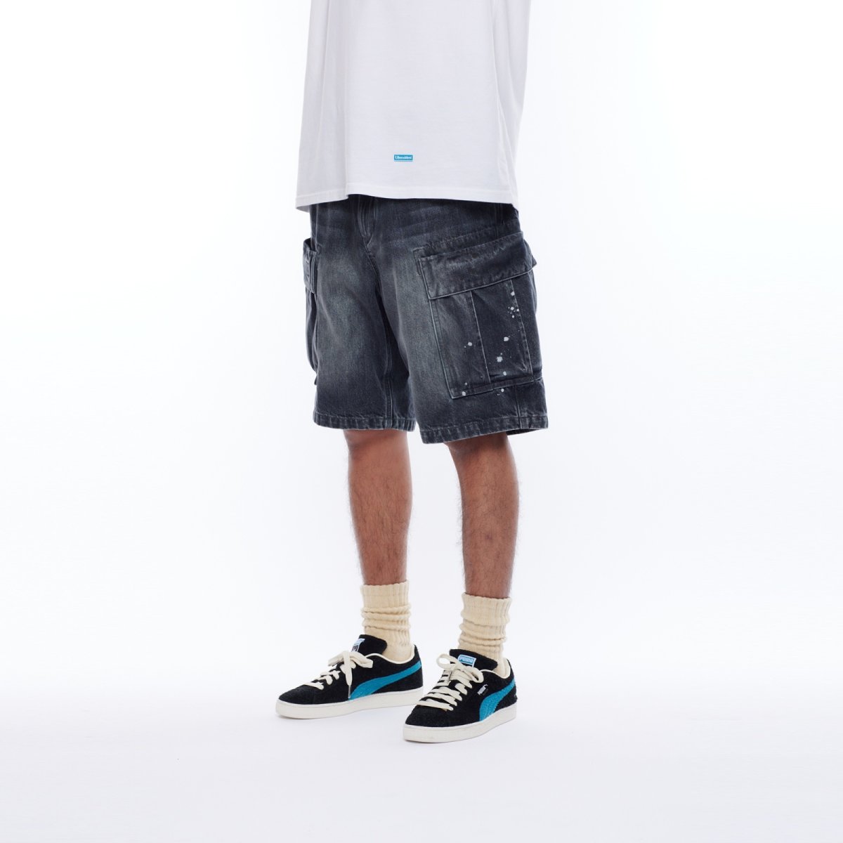 画像44: Liberaiders  DENIM 6POCKET SHORTS (44)