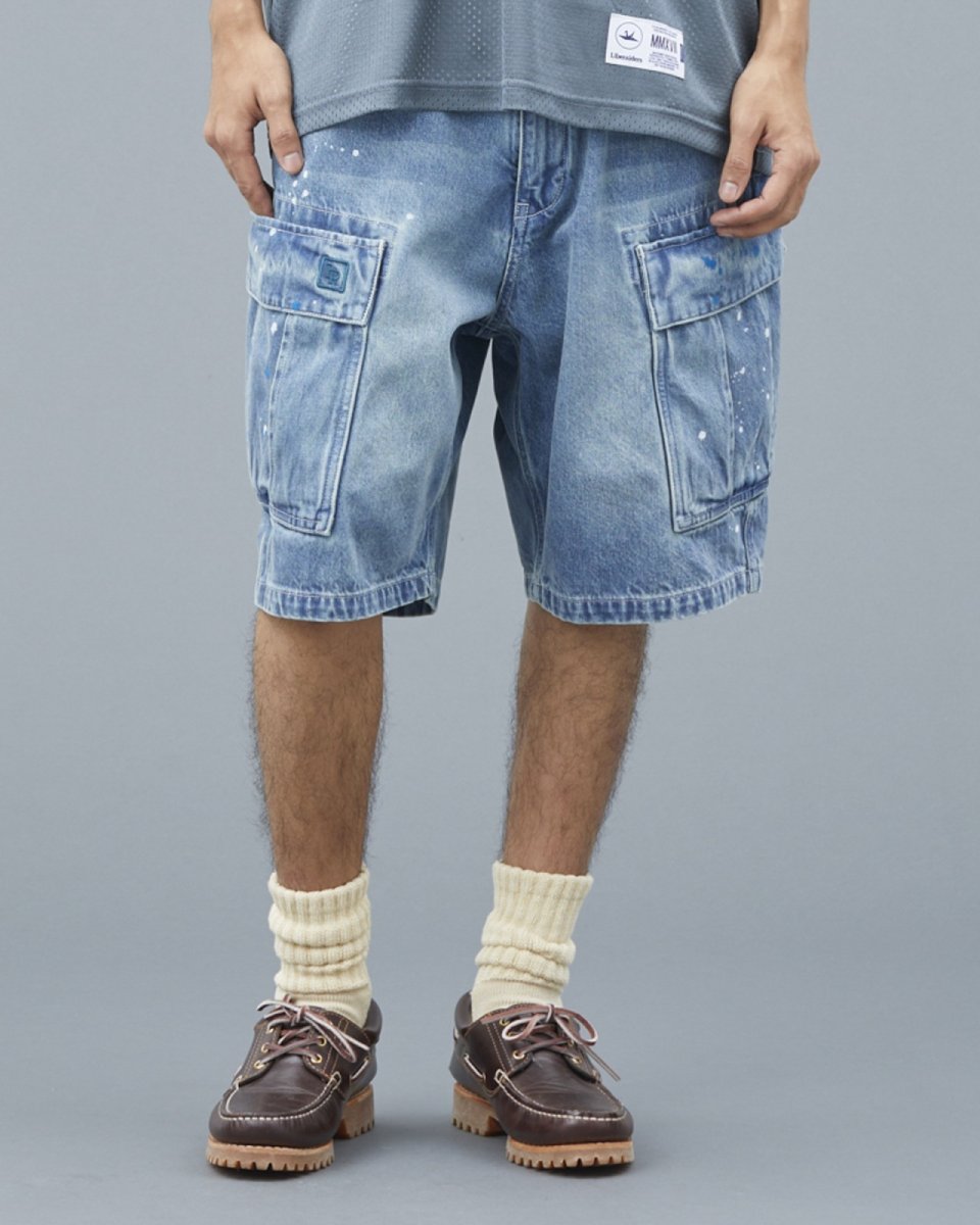 画像33: Liberaiders  DENIM 6POCKET SHORTS (33)