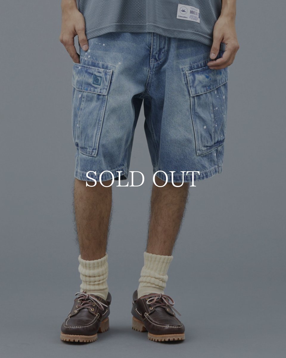 画像33: Liberaiders  DENIM 6POCKET SHORTS (33)