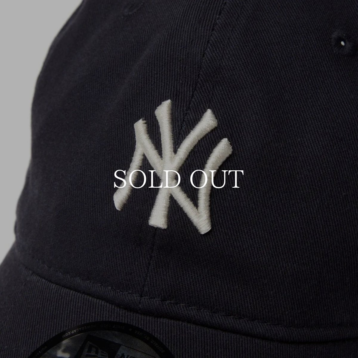 画像8: NEW ERA  9TWENTY Khaki Sweat Band ニューヨーク・ヤンキース ネイビー カーキスウェットバンド (8)