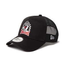 画像1: NEW ERA  9FORTY A-Frame トラッカー SANTA CRUZ スクリーミングハンド ブラック (1)