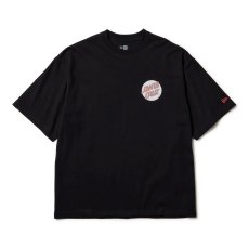画像3: NEW ERA  半袖 オーバーサイズド コットン Tシャツ SANTA CRUZ スクリーミングハンド ブラック (3)