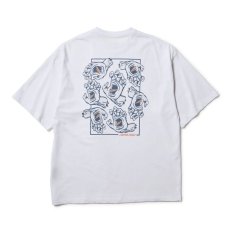 画像5: NEW ERA  半袖 オーバーサイズド コットン Tシャツ SANTA CRUZ スクリーミングハンド ホワイト (5)