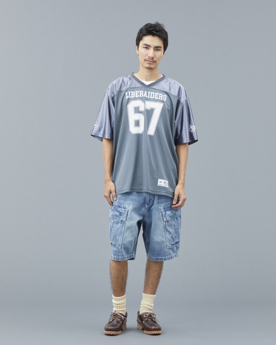 画像32: Liberaiders  DENIM 6POCKET SHORTS (32)