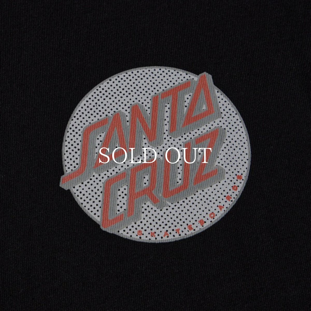 画像6: NEW ERA  半袖 オーバーサイズド コットン Tシャツ SANTA CRUZ スクリーミングハンド ブラック (6)