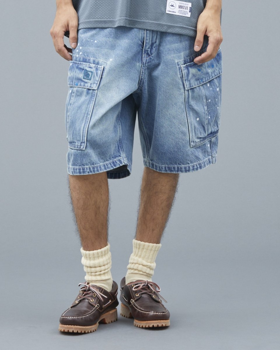 画像29: Liberaiders  DENIM 6POCKET SHORTS (29)