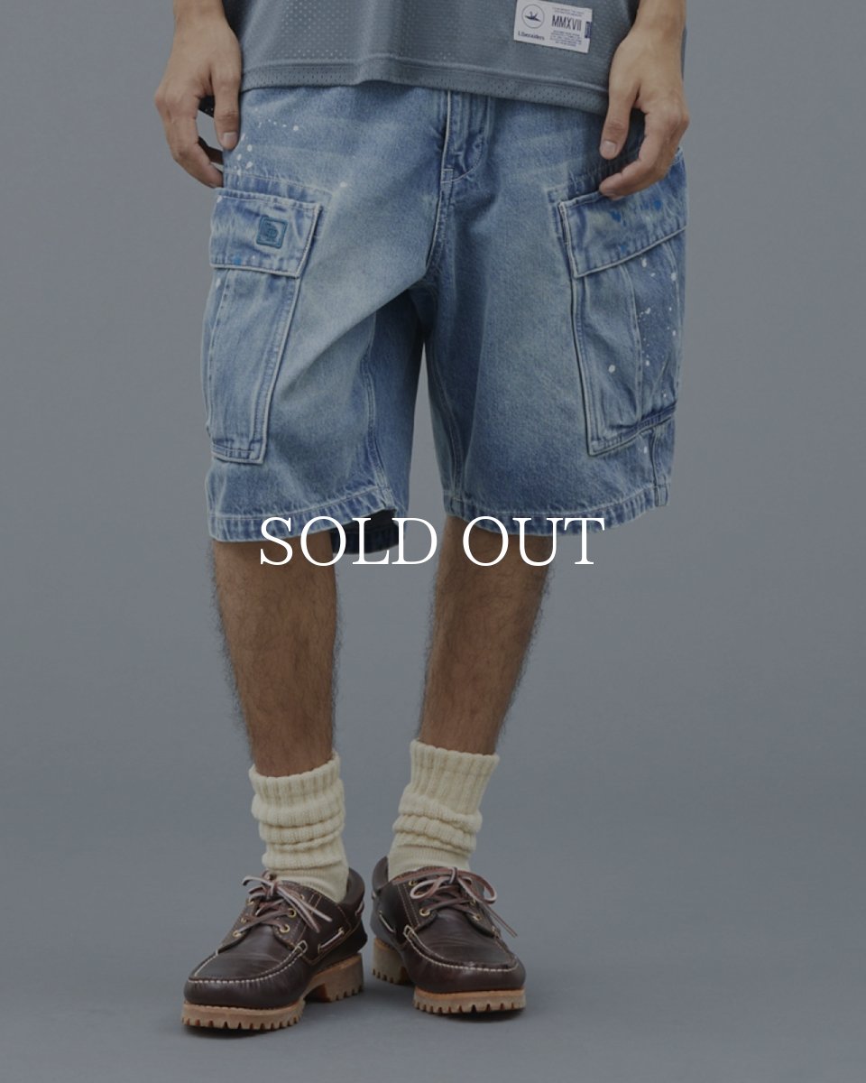 画像29: Liberaiders  DENIM 6POCKET SHORTS (29)