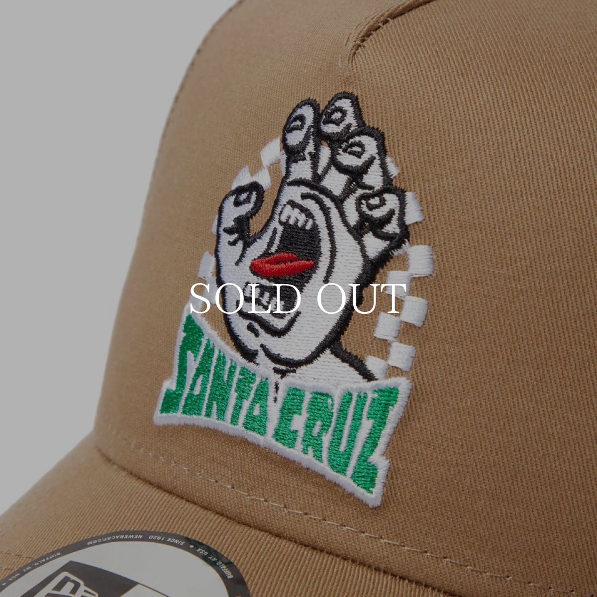 画像5: NEW ERA  9FORTY A-Frame トラッカー SANTA CRUZ スクリーミングハンド カーキ (5)