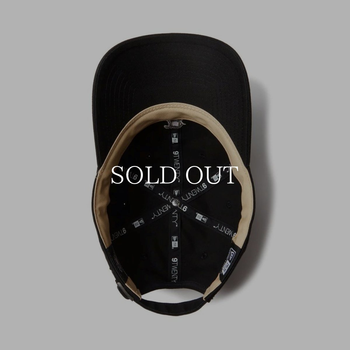 画像2: NEW ERA  9TWENTY Khaki Sweat Band ボストン・レッドソックス ブラック カーキスウェットバンド (2)