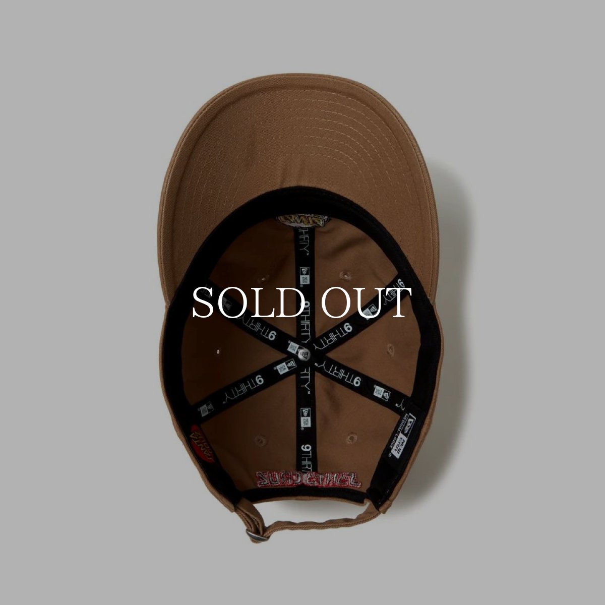 画像4: NEW ERA  9THIRTY SANTA CRUZ サークルロゴ カーキ (4)