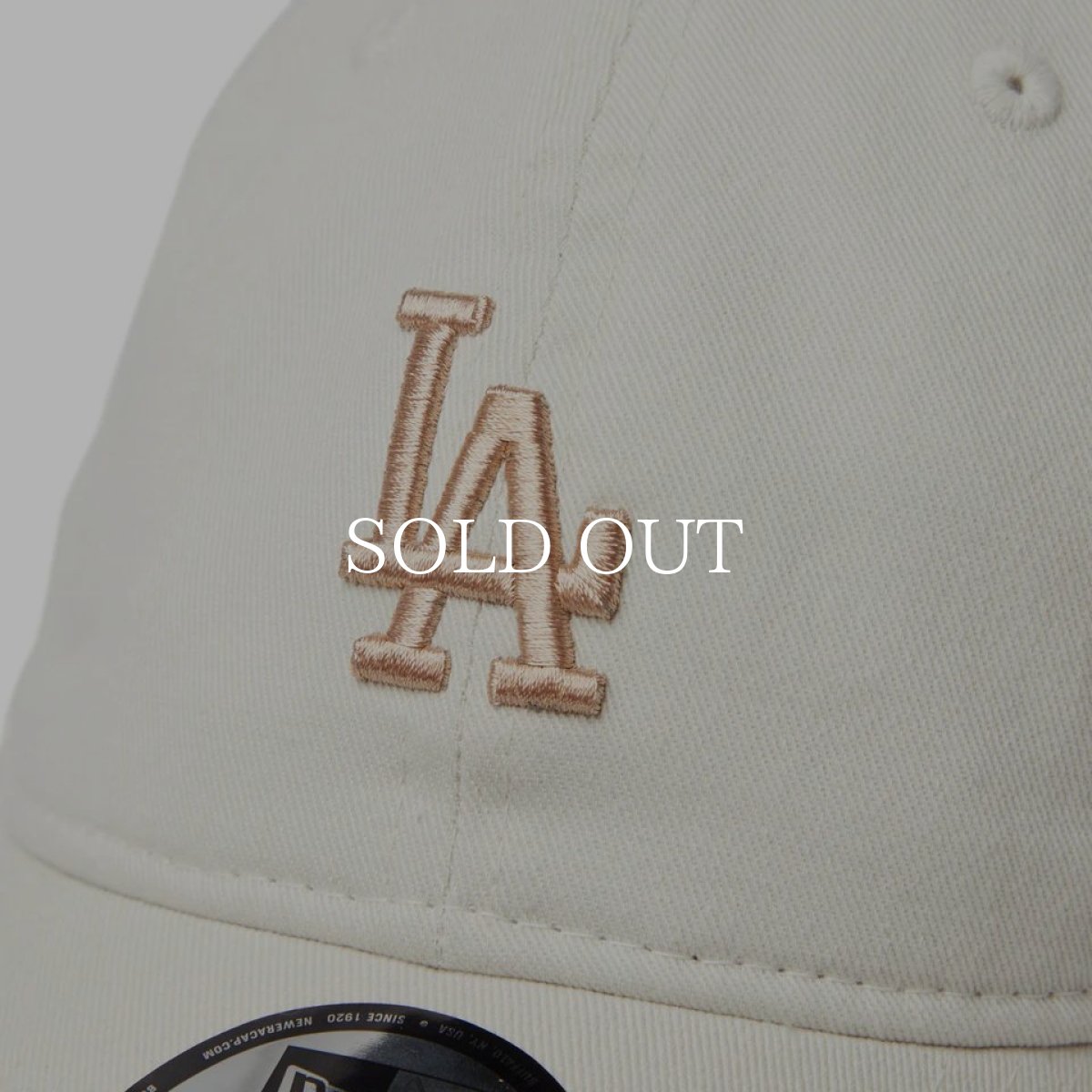 画像5: NEW ERA  9TWENTY Khaki Sweat Band ロサンゼルス・ドジャース アイボリー カーキスウェットバンド (5)
