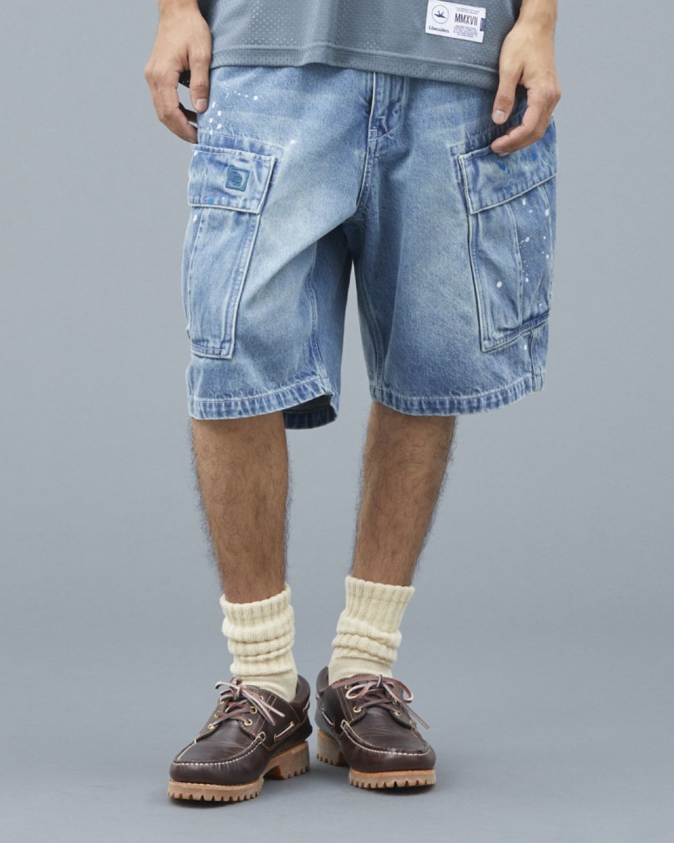 画像31: Liberaiders  DENIM 6POCKET SHORTS (31)