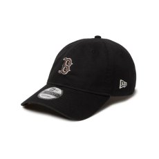 画像1: NEW ERA  9TWENTY Khaki Sweat Band ボストン・レッドソックス ブラック カーキスウェットバンド (1)