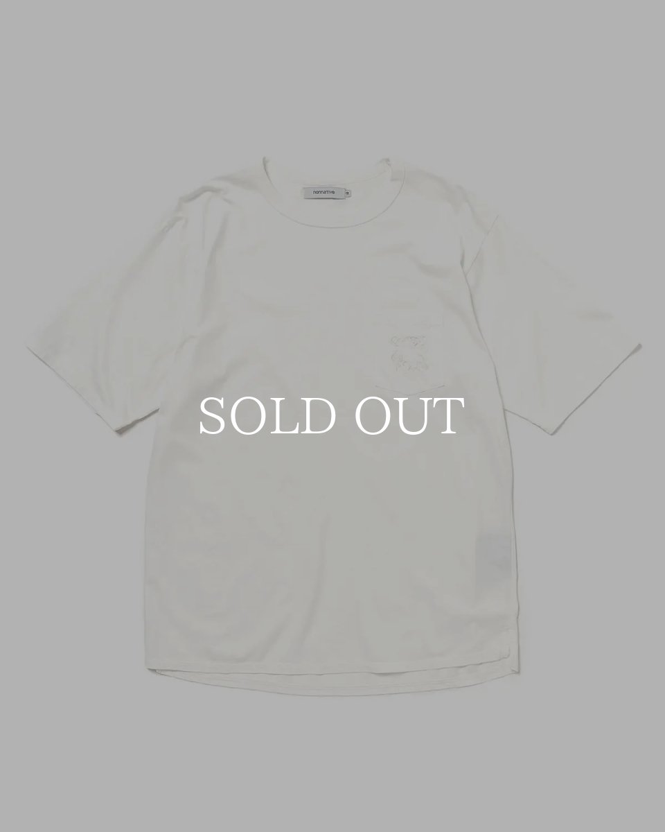 画像1: nonnative  DWELLER S/S TEE COTTON JERSEY (1)