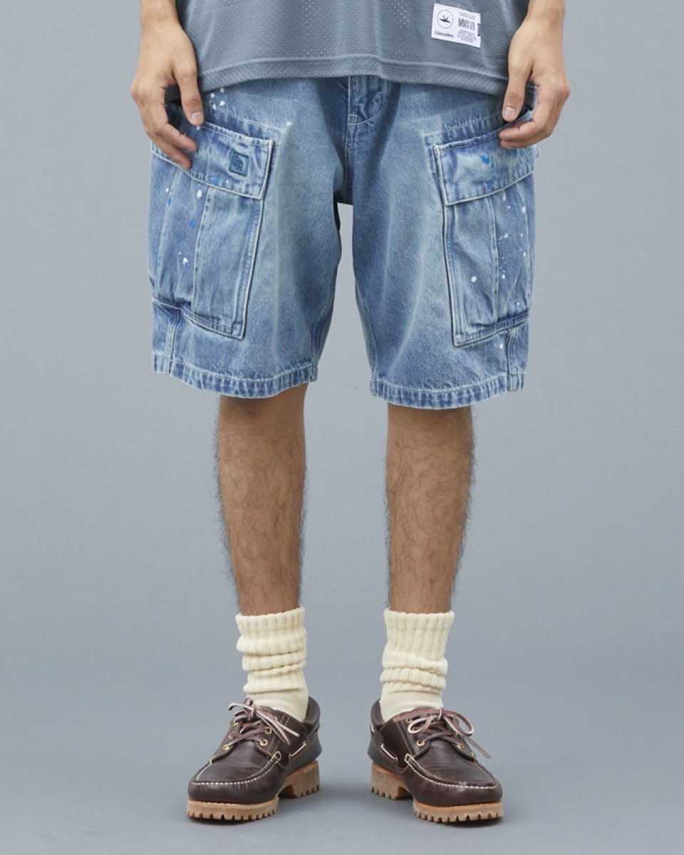 画像41: Liberaiders  DENIM 6POCKET SHORTS (41)