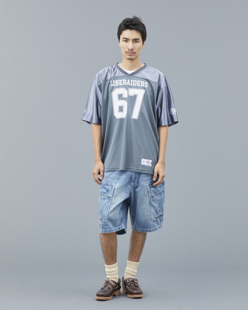 画像28: Liberaiders  DENIM 6POCKET SHORTS (28)