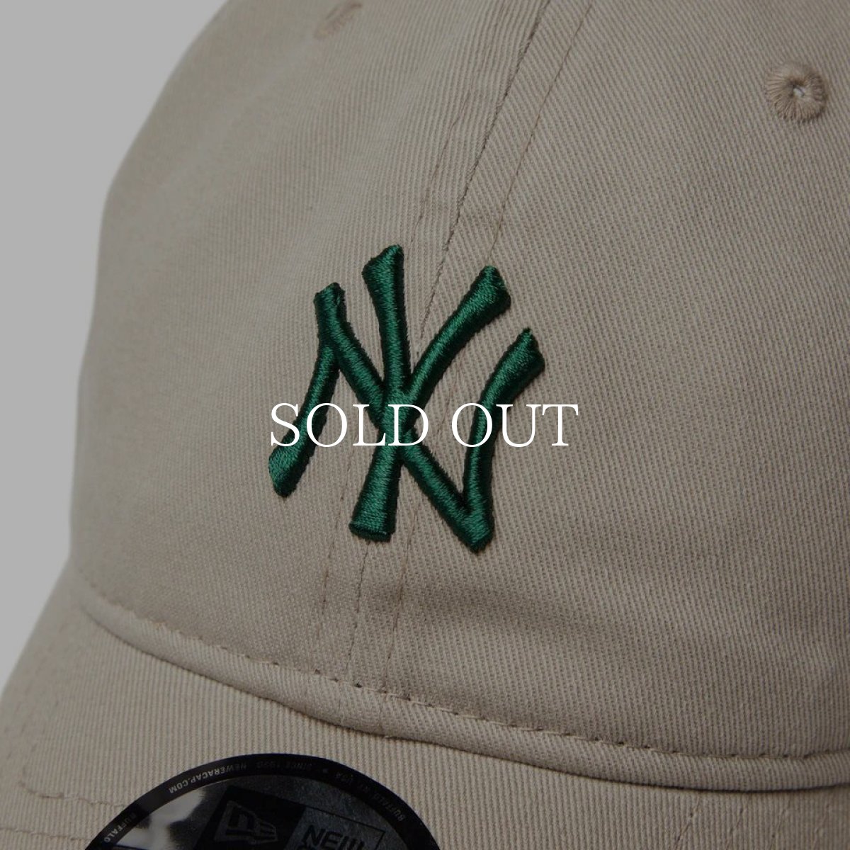 画像5: NEW ERA  9TWENTY Khaki Sweat Band ニューヨーク・ヤンキース ペブル カーキスウェットバンド (5)