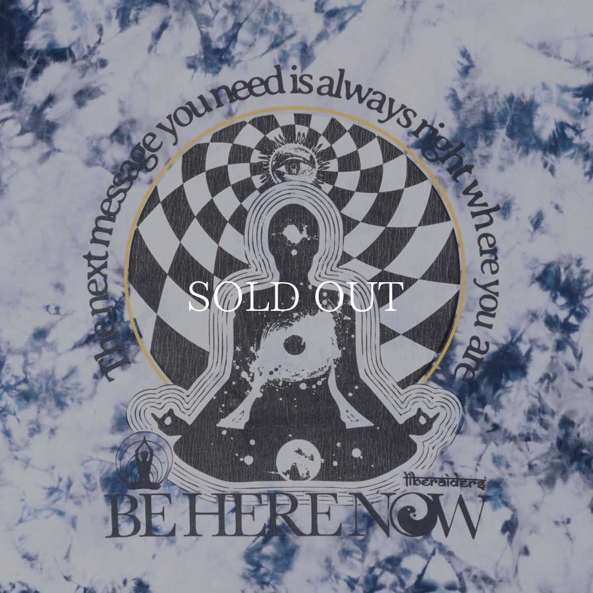 画像3: Liberaiders  BE HERE NOW TIE-DYE TEE (3)