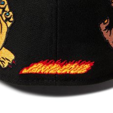 画像9: NEW ERA  59FIFTY SANTA CRUZ オールオーバー スクリーミングハンド ブラック (9)