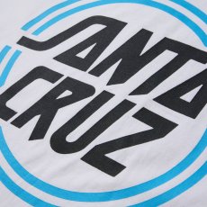 画像2: NEW ERA  半袖 コットン Tシャツ SANTA CRUZ サークルロゴ ホワイト レギュラーフィット (2)