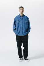 画像6: ROTTWEILER 【先行予約】R9 WASHED DENIM SHIRT (6)