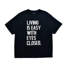 画像1: MINEDENIM  LIVING IS EASY WITH EYES CLOSED T-SH (1)