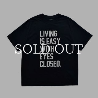 【MINEDENIM】Monochrome Two tone Face Crewneck T-SH Tシャツ MINEDENIM - Monochrome Two tone Face Crewneck T-SH (BLK