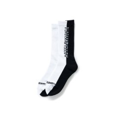 画像1: RATS  TWO TONE PILE SOCKS (1)