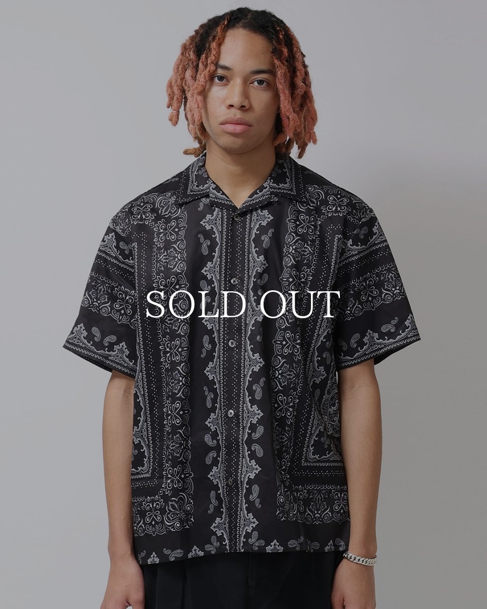 画像2: HideandSeek  Bandana Pattern S/S Shirt (2)