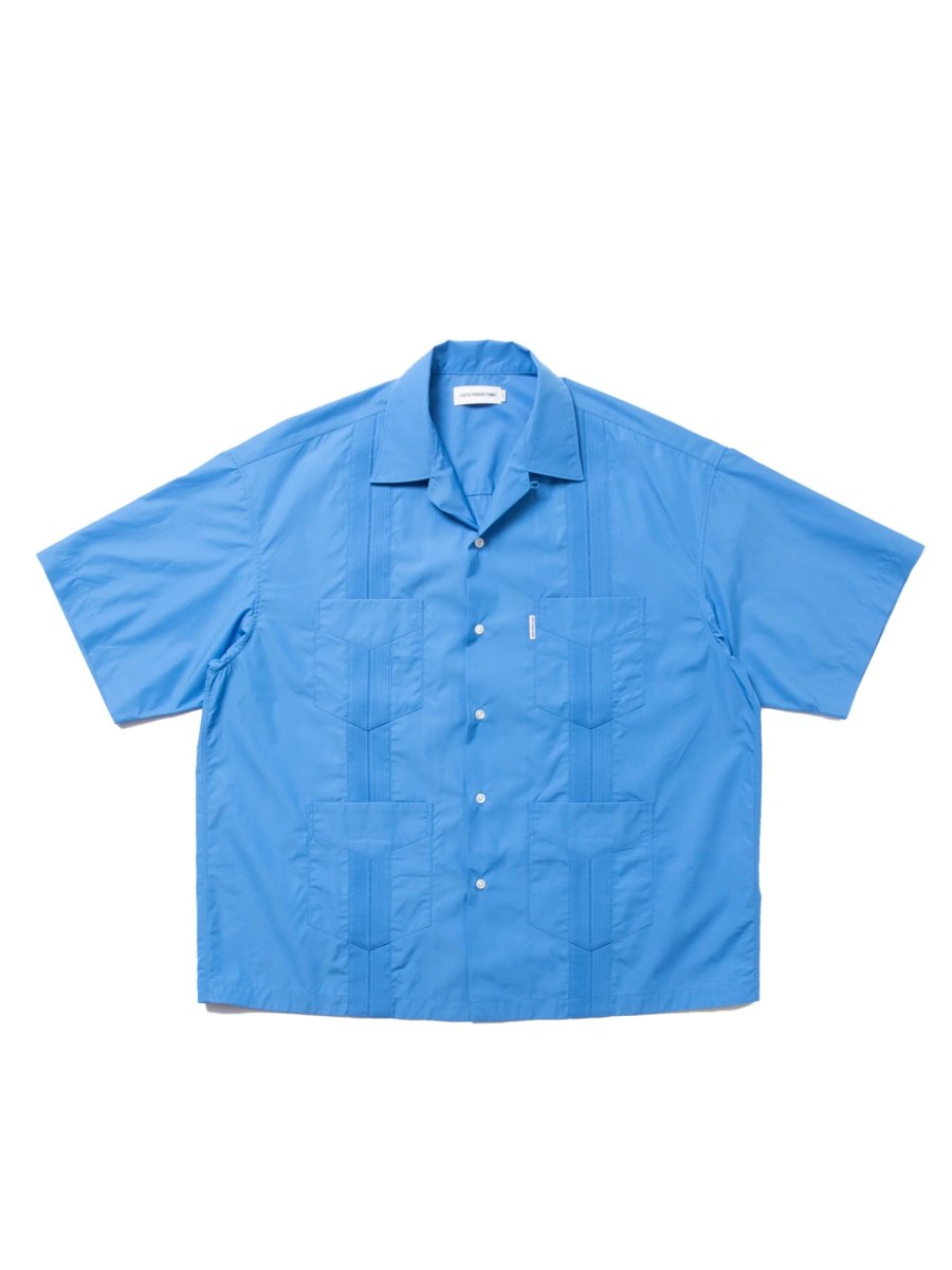 画像1: COOTIE   120/2 Typewriter Cuba S/S Shirt (1)