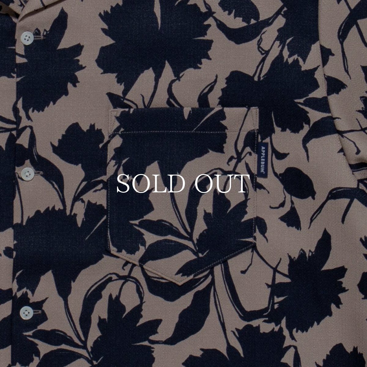 画像9: APPLEBUM  ”Leaf Motif” Oversize Aloha Shirt (9)