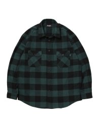画像6: ROTTWEILER 【先行予約】R9 BUFFALO CHECK SHIRT (6)