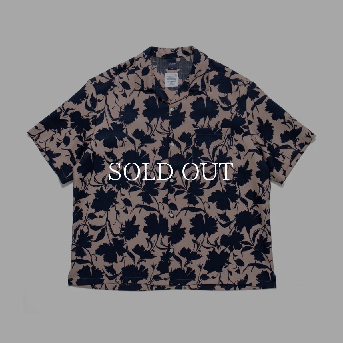 画像6: APPLEBUM  ”Leaf Motif” Oversize Aloha Shirt (6)