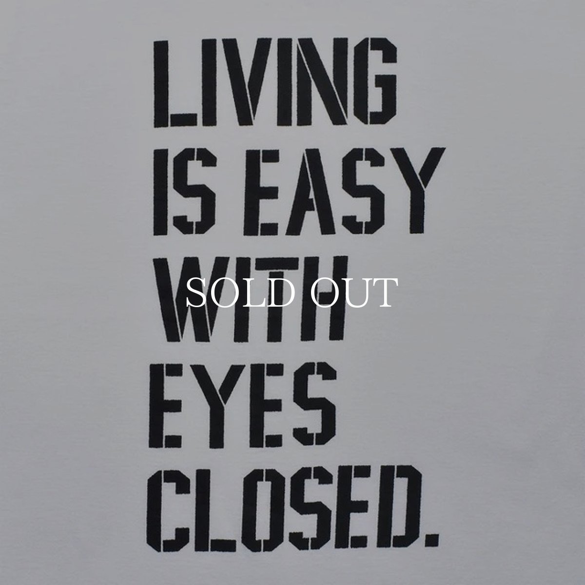 画像11: MINEDENIM  LIVING IS EASY WITH EYES CLOSED T-SH (11)