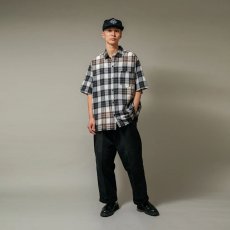 画像11: APPLEBUM  Ombre Check Damage S/S Shirt (11)