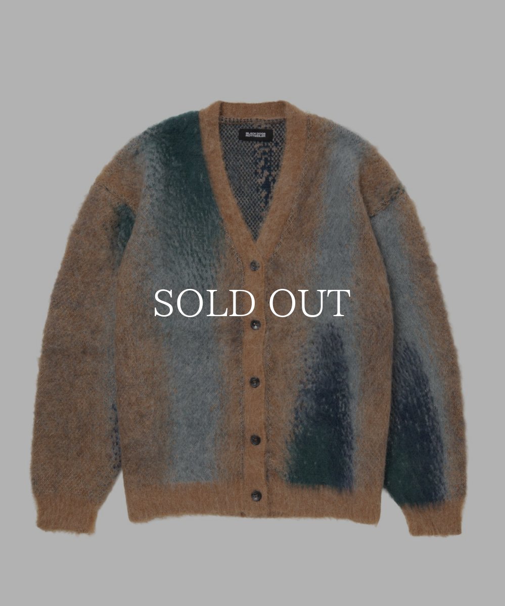 画像6: ROTTWEILER  R9 PAINTED CARDIGAN (6)