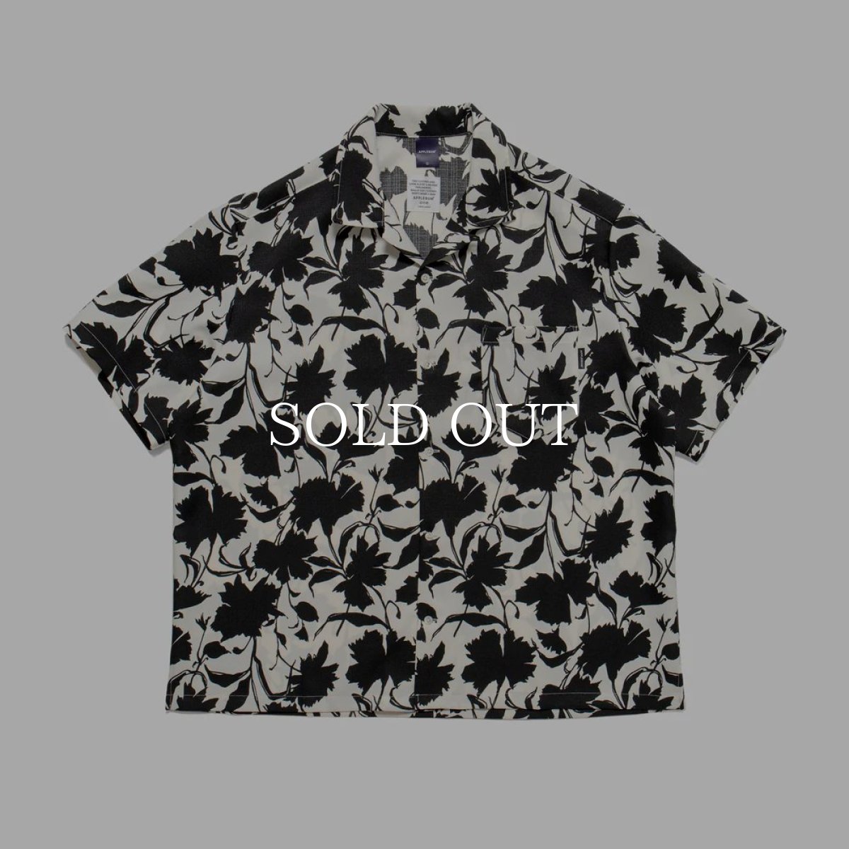 画像1: APPLEBUM  ”Leaf Motif” Oversize Aloha Shirt (1)