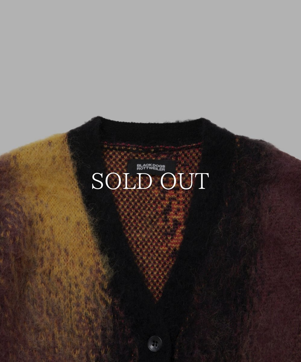 画像5: ROTTWEILER  R9 PAINTED CARDIGAN (5)